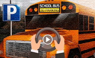 Image School Bus 3D Parking